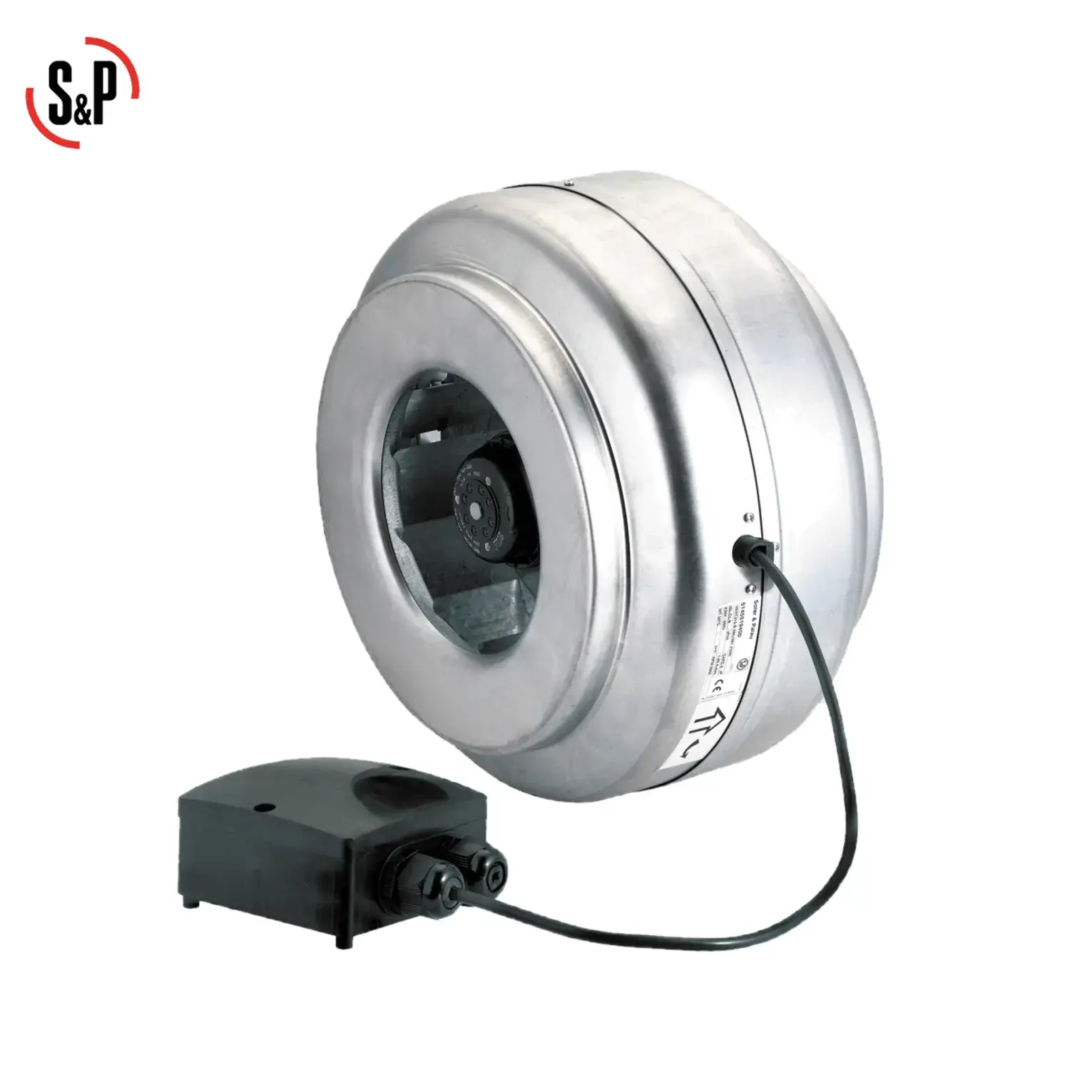هواکش بین کانالی بکوارد 15 سانت S-P مدل VENT-150L VE