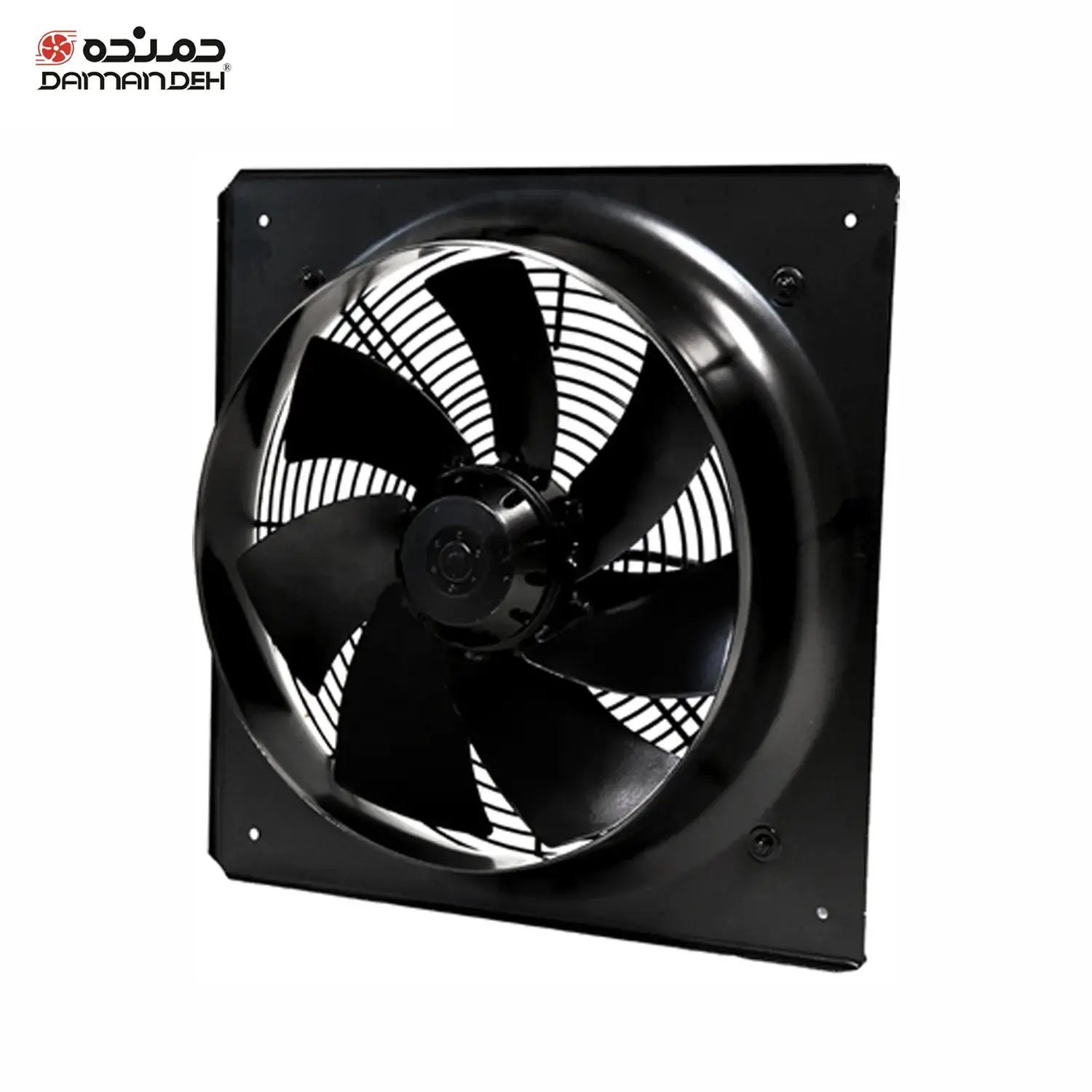 هواکش هفت پر فلزی قابدار 40 سانت دمنده VIK-40A4S-H تکفاز 1400 دور