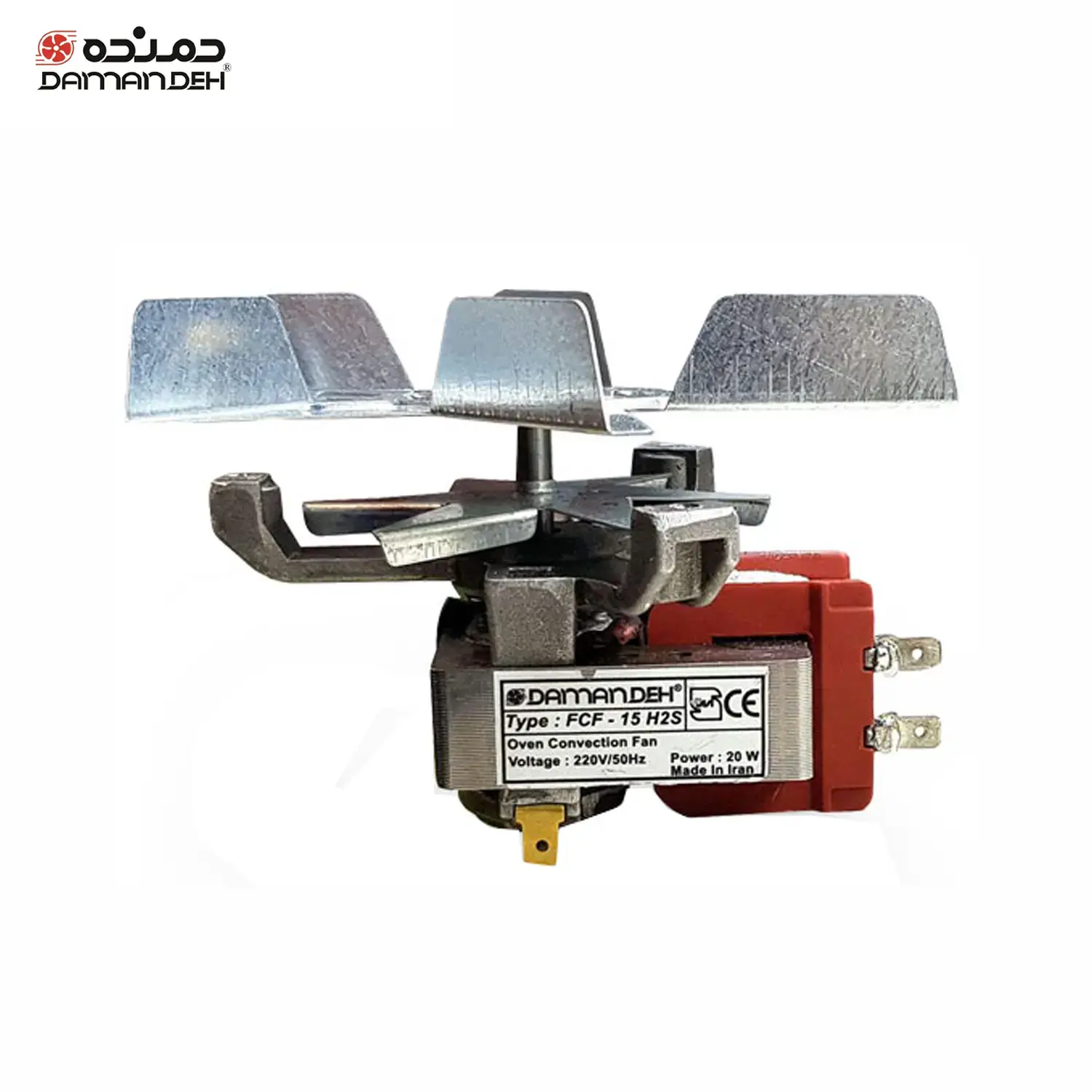 فن کانوکشن 12 سانت دمنده DCV-12-M تکفاز 1000 دور