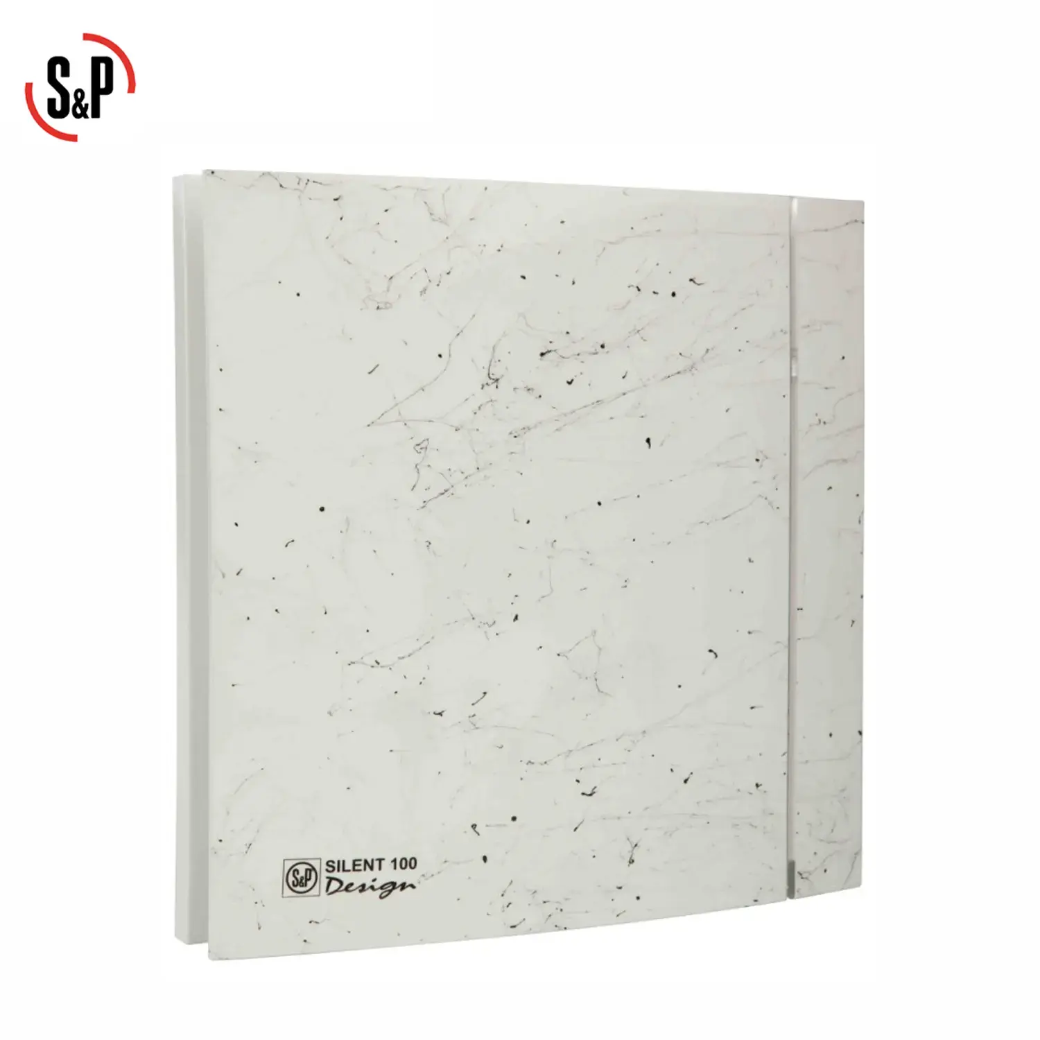 هواکش لوله ای 10 سانت S-P مدل سفید مرمری S-P 100CZ MARBLE WHITE Design Fan