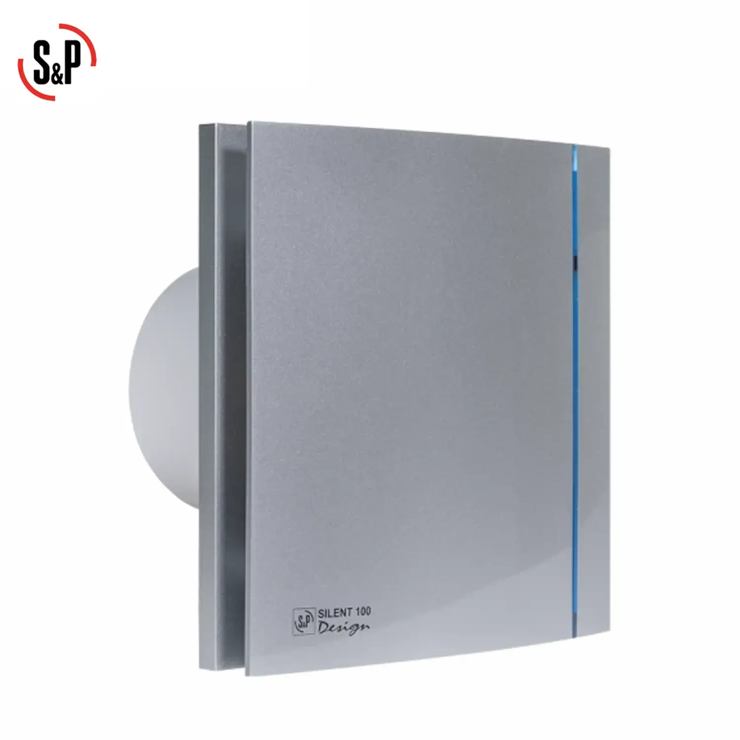 هواکش لوله ای 10 سانت S-P مدل نقره ای S-P 100CZ Silver Design Fan