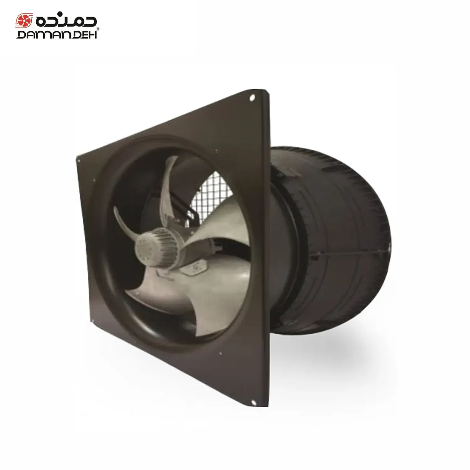 هواکش آکسیال تاسیساتی یوروونت به همراه اکوتاپ 80 سانت دمنده VIB-80R6T3+ECOTOP سه فاز 900 دور