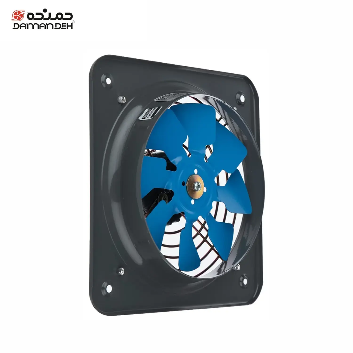 هواکش فلزی خانگی 25 سانت دمنده VMA-25C4S تکفاز 1400 دور