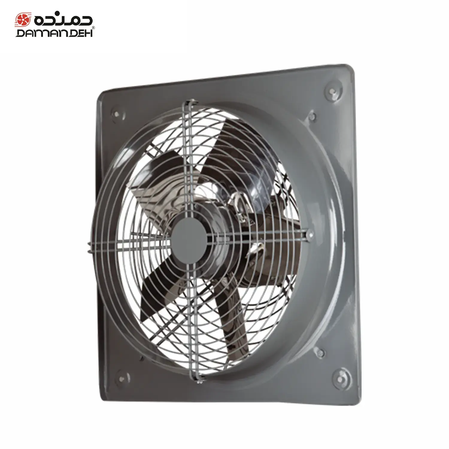 هواکش صنعتی پروانه استیل 50 سانت دمنده VIS-50D4S تکفاز 1400 دور